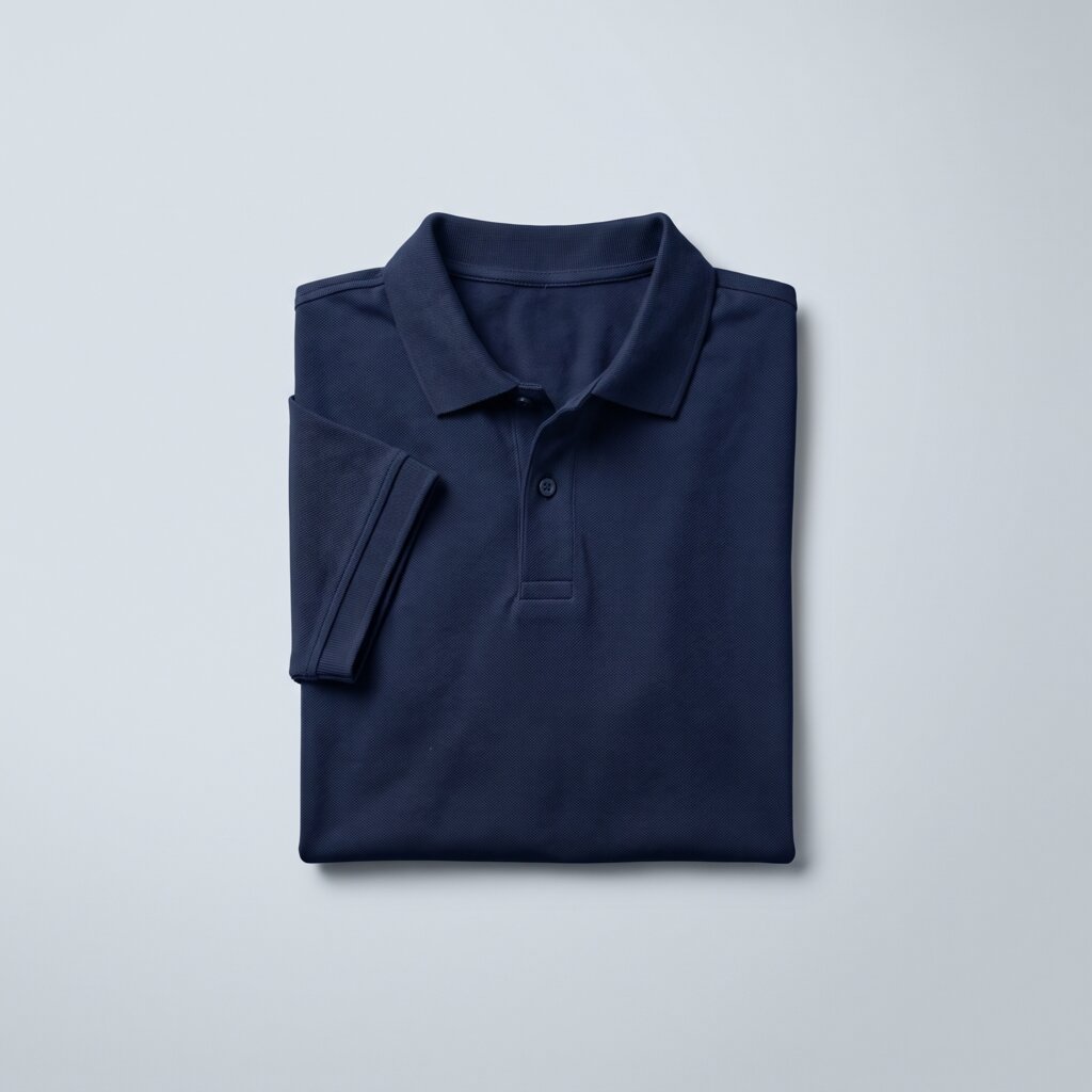 Polo de algodón para bordado