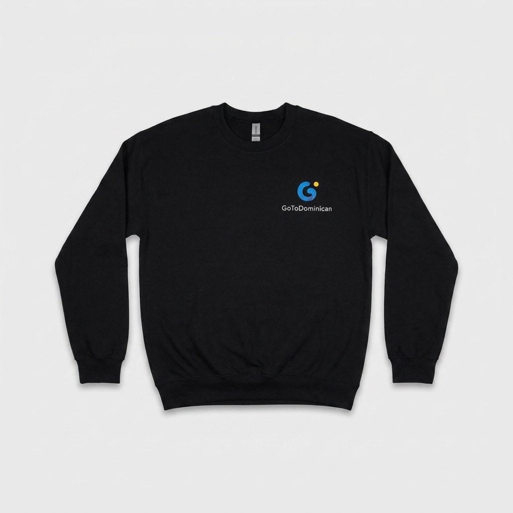 Sudadera con logo bordado